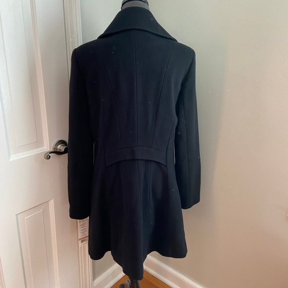 Via Spiga Black Coat NWT Size 12 - Picture 2 of 6